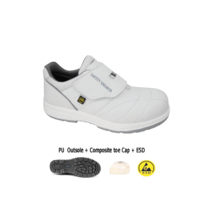 Eurostat safety shoes sneaker anti esd metal detector