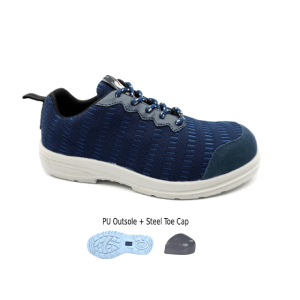 sepatu safety eurostat coral snake model sporty casual anti slip