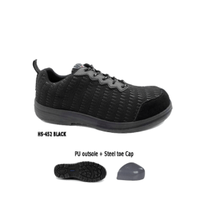 Jual safety shoes anti slip model casual sporty