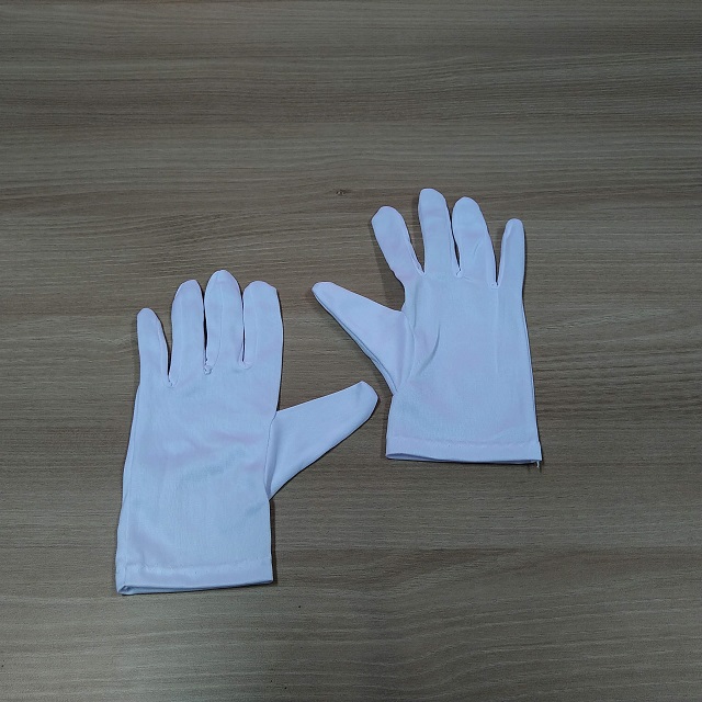 Nylon Double Tricot Gloves Anti Static